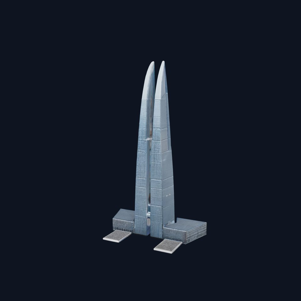 Modern Skyscraper Architecture model pack
